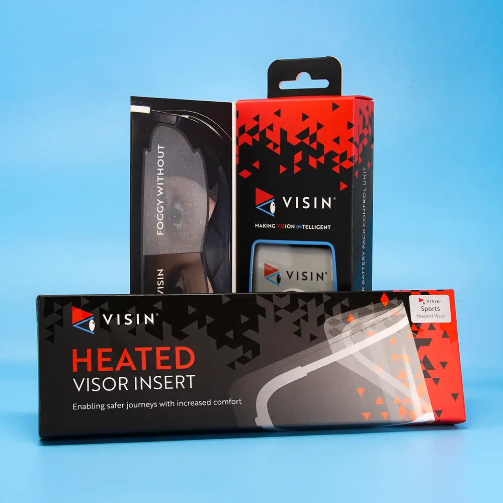 VISIN Universal Sports Heated Visor Insert Pack - Image 3